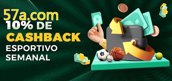 10% de bônus de cashback na 57a.com